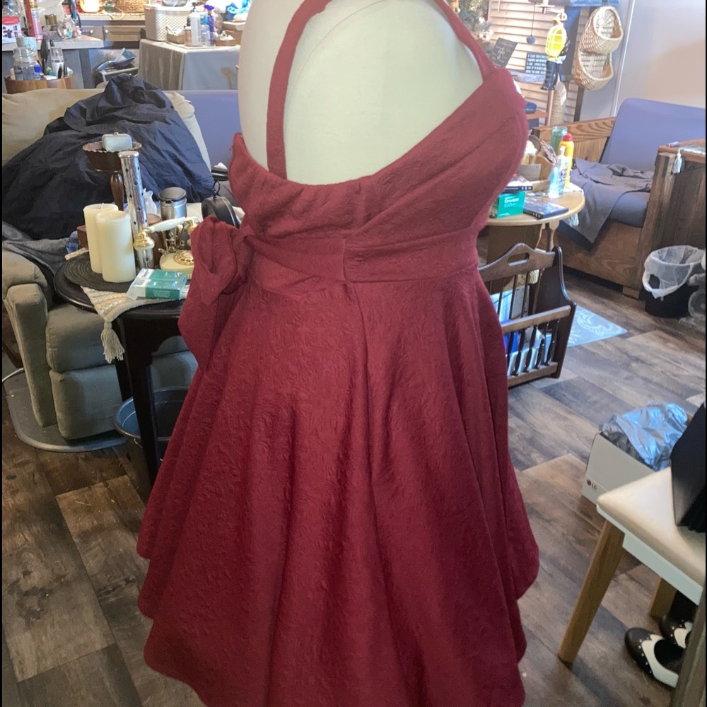 NWT IXIA PINUP STYLE DRESS IN SUPER SOFT FABRIC 2X - Picture 9 of 13